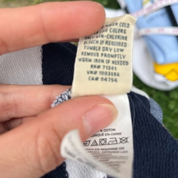 L.L. Bean Soft Cotton Rugby Stripe Shirt - Picture 6 of 7